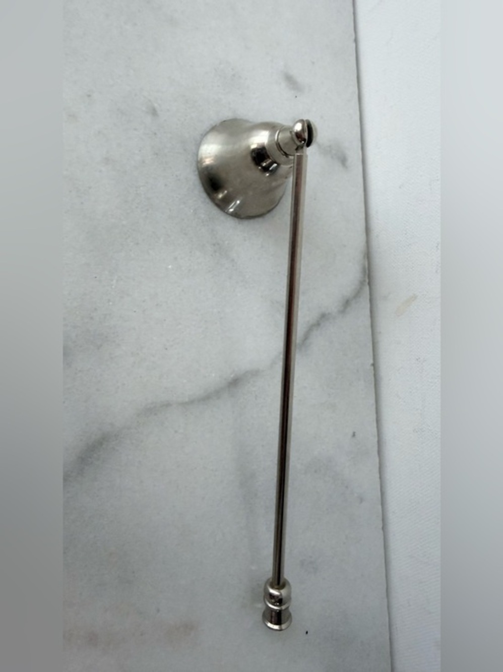 Brushed Nickel candle Snuffer